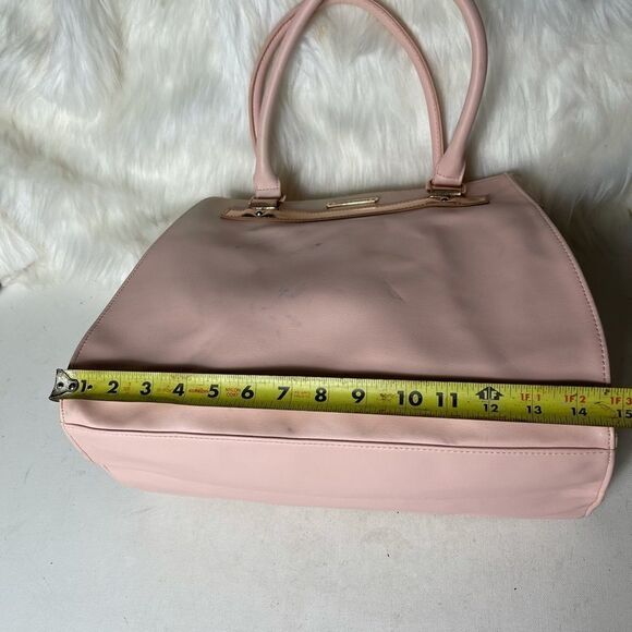 Juicy Couture light pink with rose gold trim large tote shoulder bag . - Picture 7 of 16